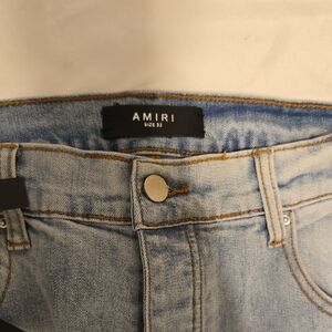 AMIRI Light Blue Slim Jeans